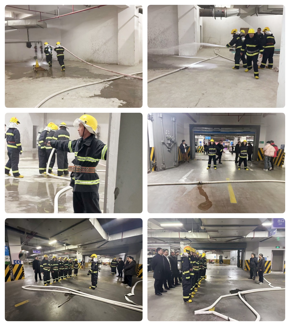 水晶城聯(lián)合大關街道、錢江商城開展消防聯(lián)勤聯(lián)動演練
